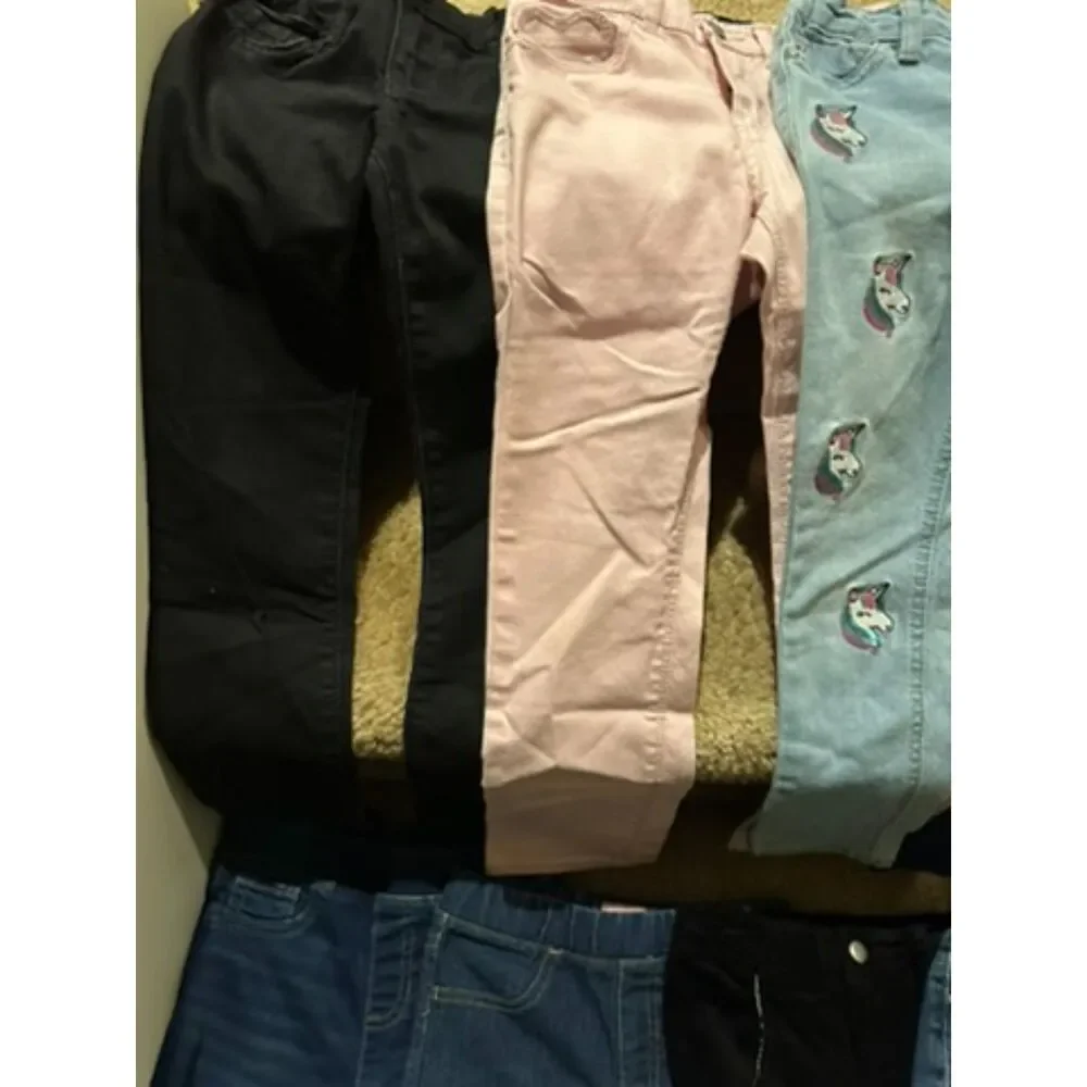 Lot of Different Girl Pants Size 6